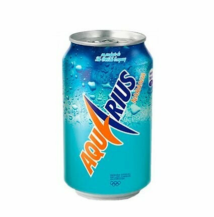 AQUARIUS Naranja.
Pack 24 latas 33 cl