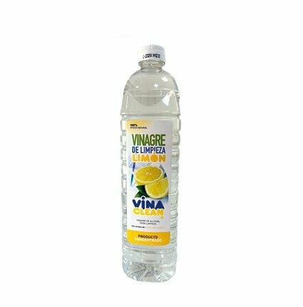 VINACLEAN-LIMÓN. Vinagre de Limpieza 8º. 1 L