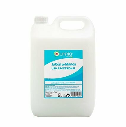 IFA-UNNIA. Jabón de Manos. 5 L
