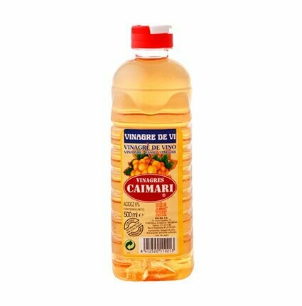 VINAGRES CAIMARI. Vinagre de vino blanco 6º. 500 ml