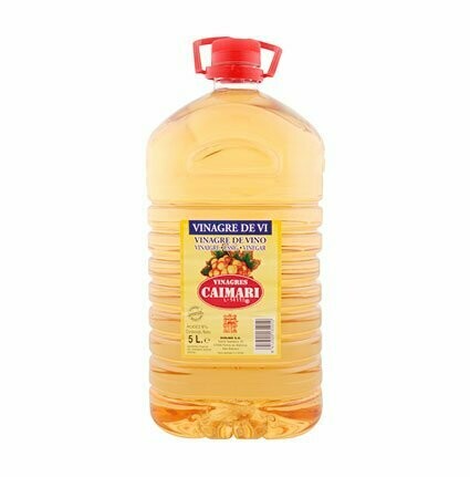 VINAGRES CAIMARI. Vinagre de vino blanco 6º. 5 l