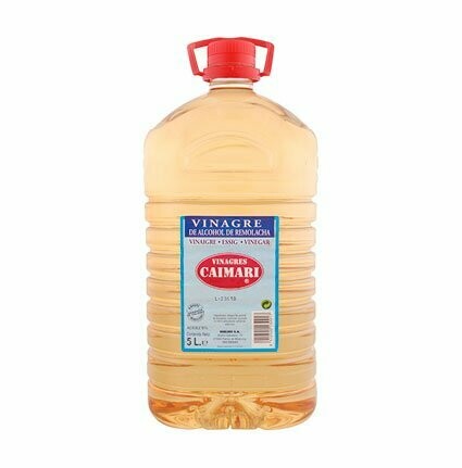 VINAGRES CAIMARI. Vinagre de Alcohol 5º. 5 l