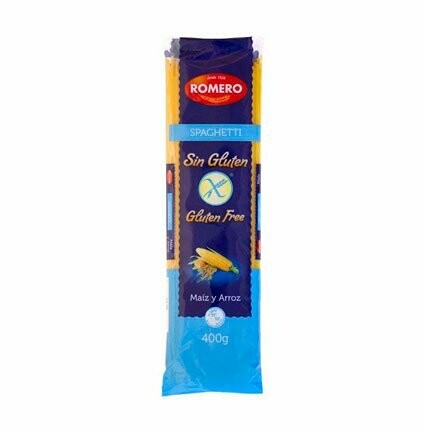 ROMERO. Spaguetti sin gluten. 400 g