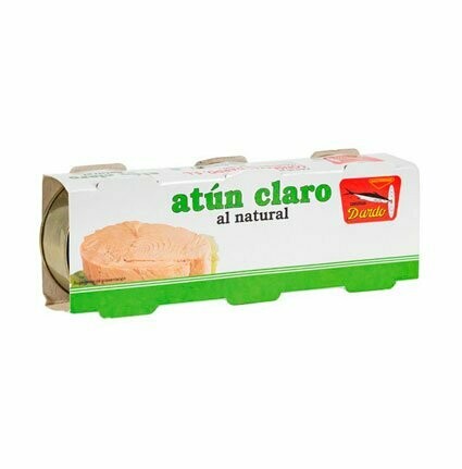 DARDO. Atún claro natural. RO-85. Pack de 3
