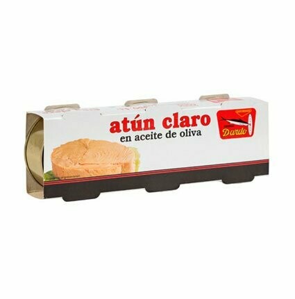 DARDO. Atún claro en aceite de oliva. RO-85. Pack de 3