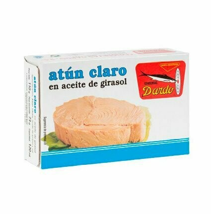 DARDO. Atún claro en aceite de girasol. 110 g