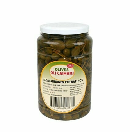 OLIVES OLI CAIMARI. Alcaparrones extrafinos. 700 g
