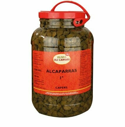 OLIVES OLI CAIMARI. Alcaparras 1ª. 4200 g
