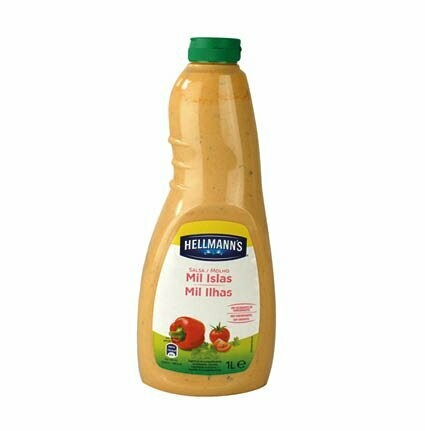HELLMANN'S. Salsa Mil Islas. 1 L