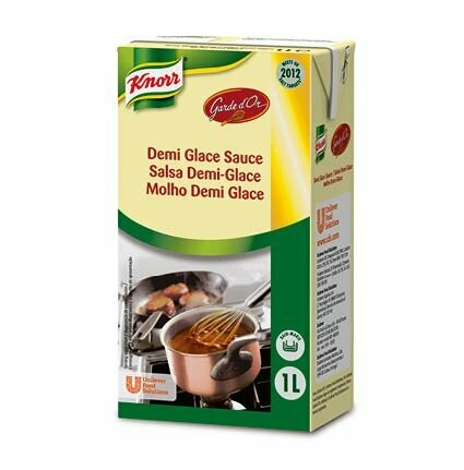 KNORR. GARDE D’OR. Salsa Demi-Glace. 1 L