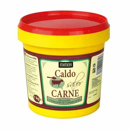 MIMOR. Caldo Sabor Carne. 1 kg