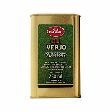 OLI VERJO. Aceite de oliva virgen extra etiqueta verde. Lata 250 ml
