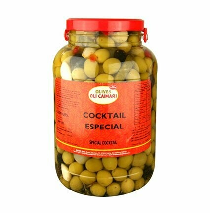 OLIVES OLI CAIMARI. Cocktail especial. 4200 g