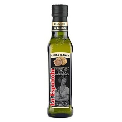LA ESPAÑOLA. Condimento aceite de oliva virgen extra a la trufa blanca. 250 ml