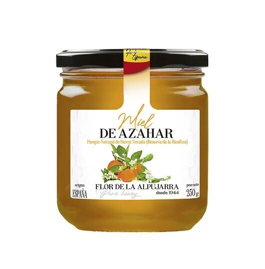 FLOR DE LA ALPUJARRA. Miel de azahar. 250g