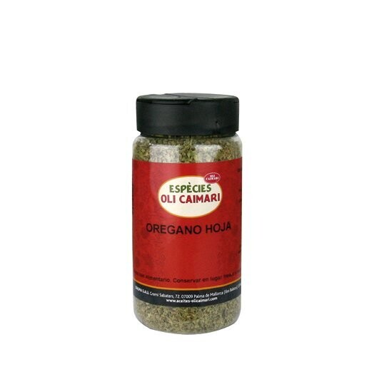 ESPÈCIES  OLI CAIMARI. Orégano hoja. 25 g