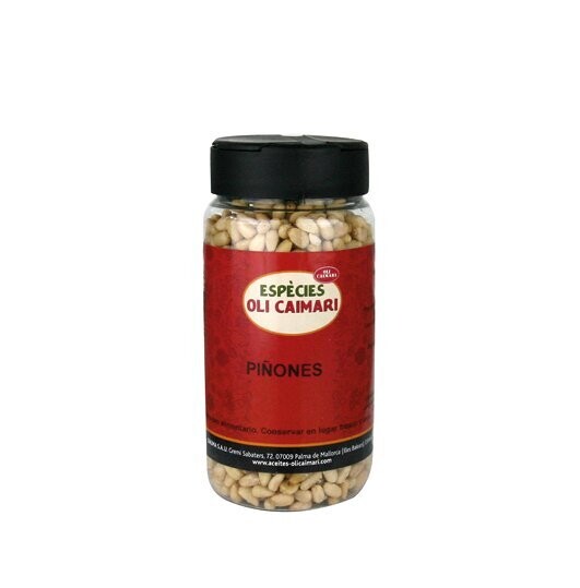 ESPÈCIES OLI CAIMARI. Piñones. 180 g