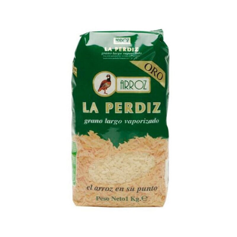 LA PERDIZ. Arroz Largo Vaporizado. 1kg