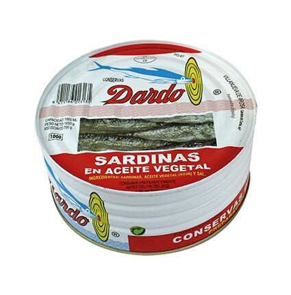 DARDO. Sardinas RO-1000. Lata 730 g