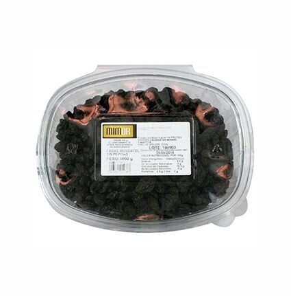 MIMOR. Pasas Moscatel sin Hueso. Tarrina 1 kg