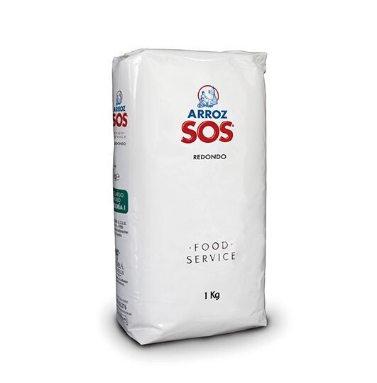SOS. Arroz redondo. 1 kg