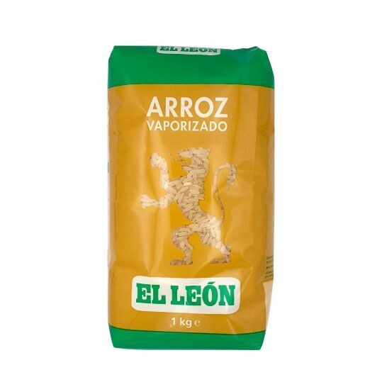 LEON. Arroz Largo Vaporizado. Pack 1 kg