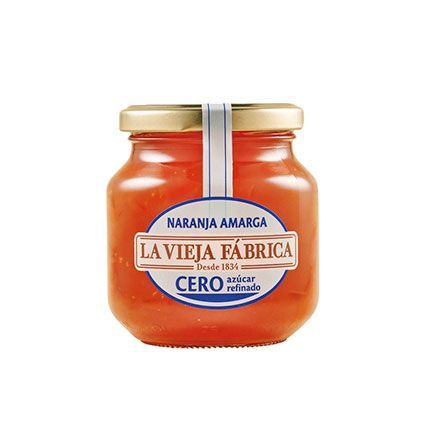 LA VIEJA FÁBRICA. Mermelada CERO AZUCAR Naranja Amarga