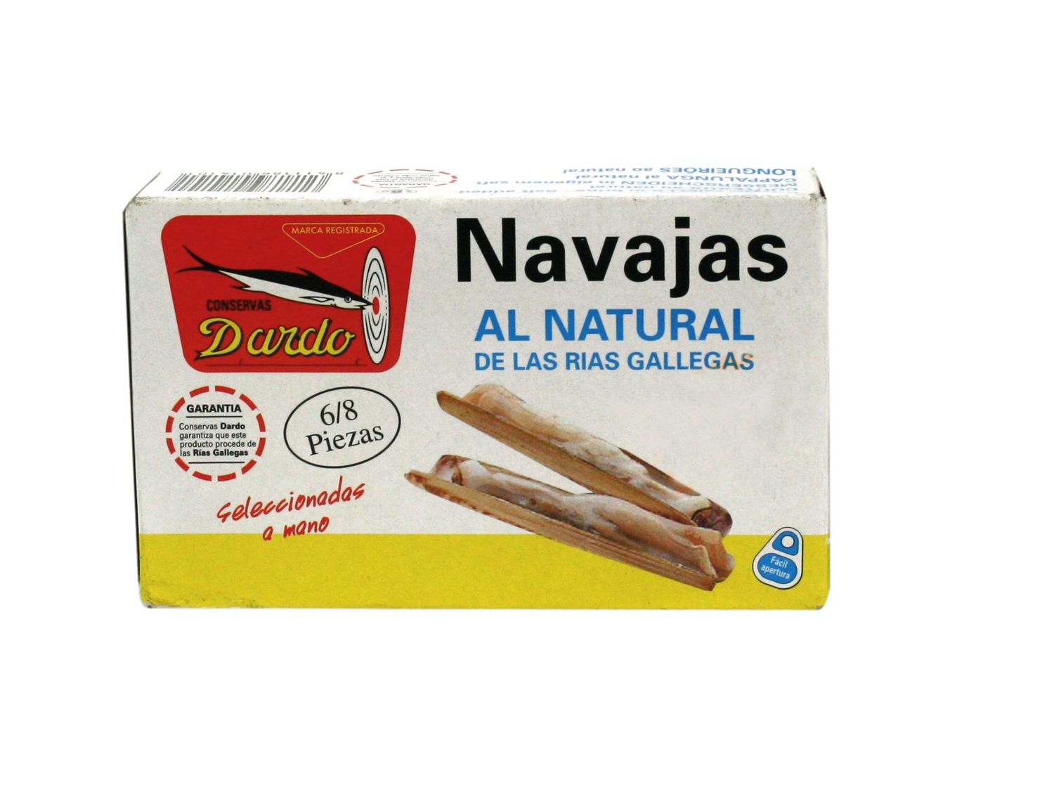 DARDO. Navajas al natural . 118 gr