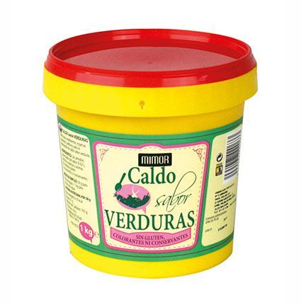 MIMOR. Caldo Sabor Verduras. 1 kg