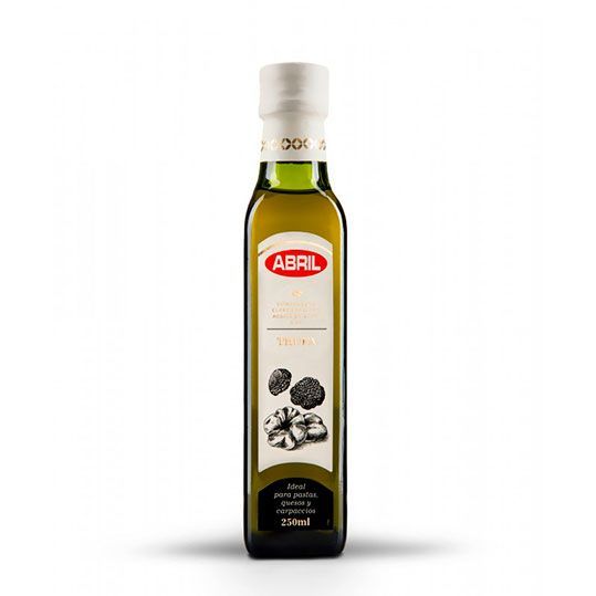 ABRIL. Condimento aceite de oliva virgen extra a la trufa blanca. 250 ml