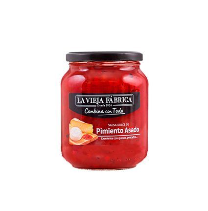 LA VIEJA FÁBRICA. Salsa Dulce Pimiento Asado . 800 g
