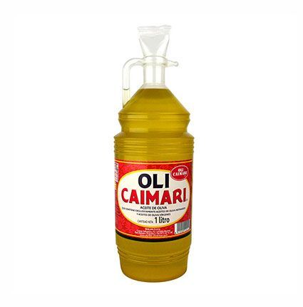 OLI CAIMARI. Aceite de oliva. 1 L. Etiqueta roja