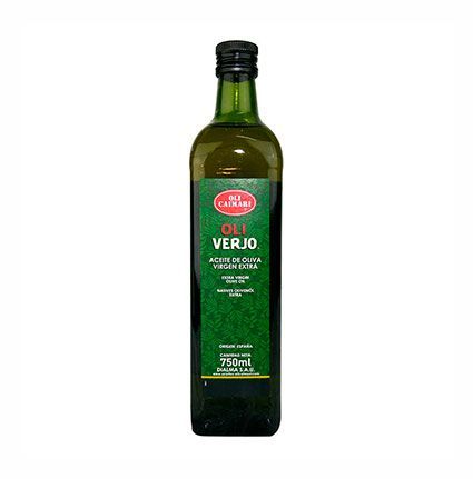 OLI VERJO. Aceite de oliva virgen extra etiqueta verde. 750 ml