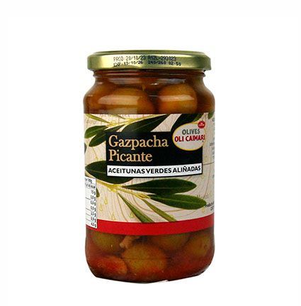 OLIVES OLI CAIMARI. Aceitunas gazpacha. 350 g