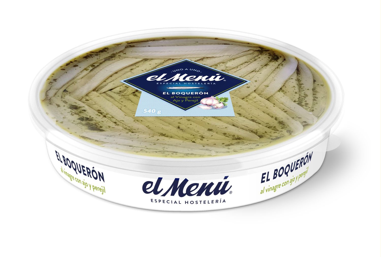 EL MENU. Boquerón ajo perejil  PNE 400 g