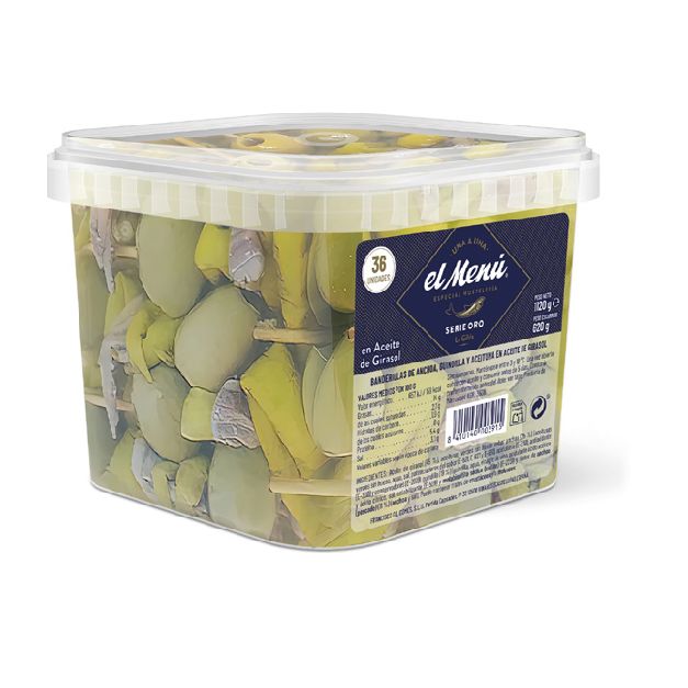 EL MENU. Gilda anchoa serie oro PNE 620g EL MENU. Gilda anchoa serie oro PNE 620g