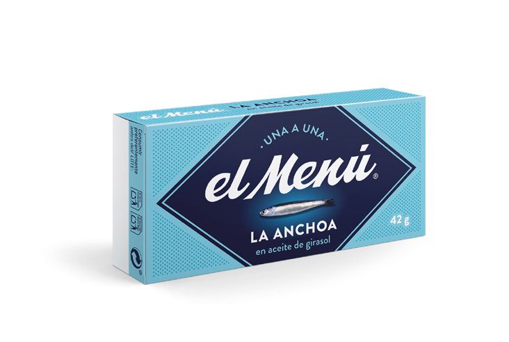 EL MENÚ. Anchoa en Aceite de Girasol. 42 g
