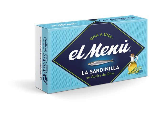 EL MENÚ. Sardinilla en Aceite de Oliva. 90 g