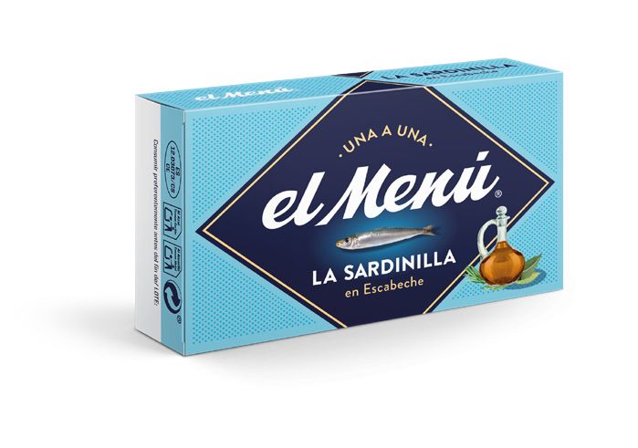 EL MENÚ. Sardinilla en Escabeche. 90 g