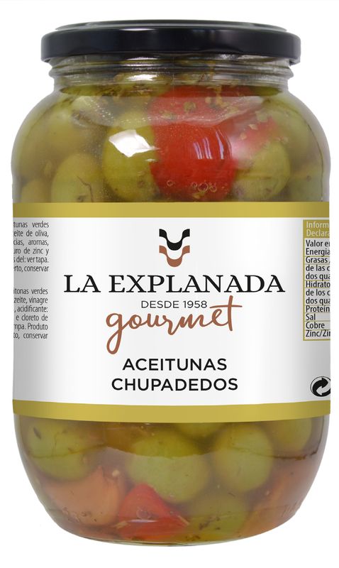 LA EXPLANADA. Aceituna Chupadedos T-500g PNE