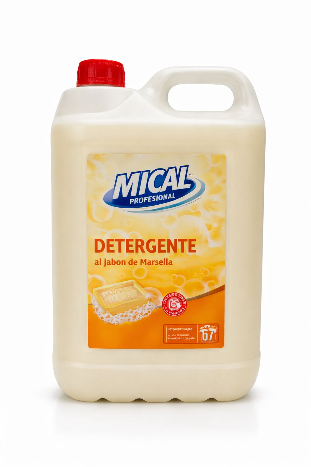 MICAL. Detergente líquido. Gel Marsella. 5 L