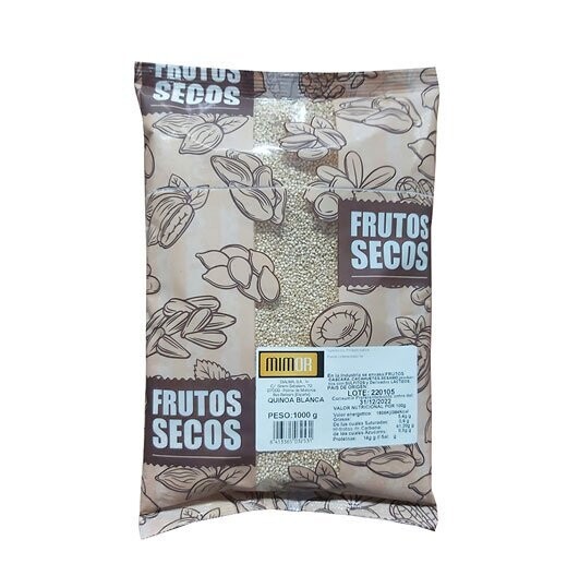 MIMOR. Quinoa blanca. 1 kg MIMOR. Quinoa blanca. 1 kg