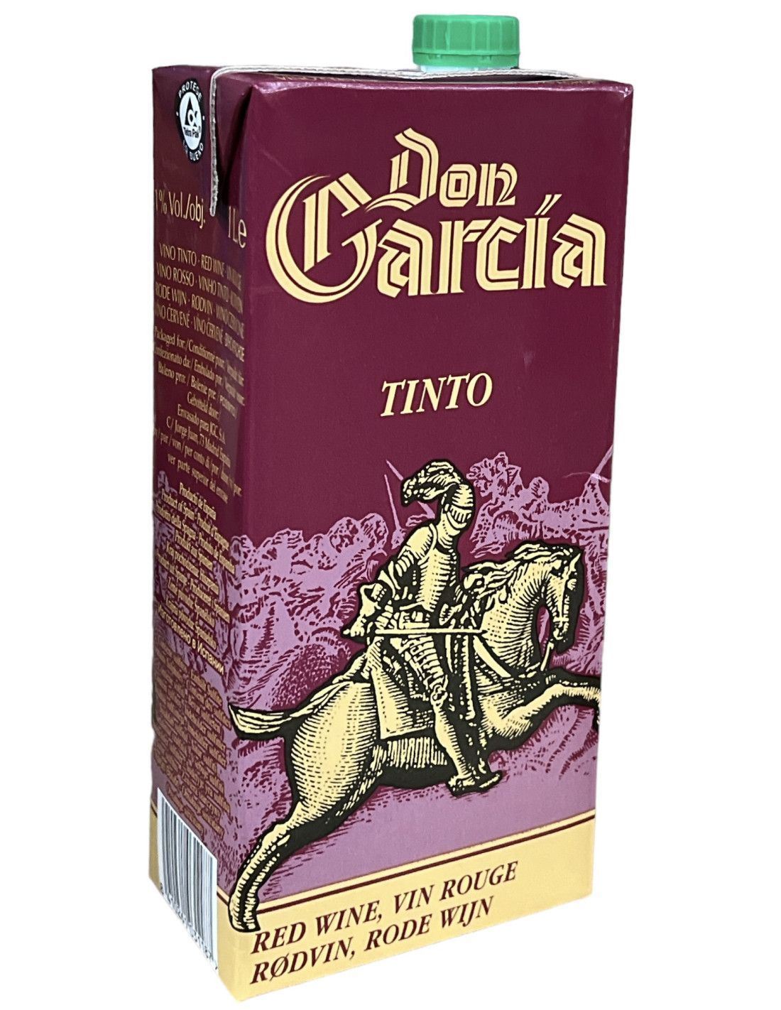 DON GARCIA. Vino Tinto. 1 L