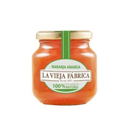 LA VIEJA FÁBRICA. Mermelada con edulcorante 100% Natural. Naranja Amarga LA VIEJA FÁBRICA. Mermelada con edulcorante 100% Natural. Naranja Amarga