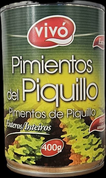 COALIMENT . Pimiento Piquillo Entero. T-400g-PNE350g