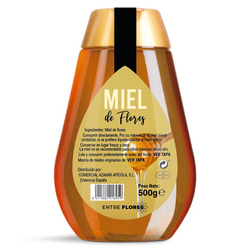 ENTRE FLORES. Miel Flores 500 g ENTRE FLORES. Miel Flores 500 g