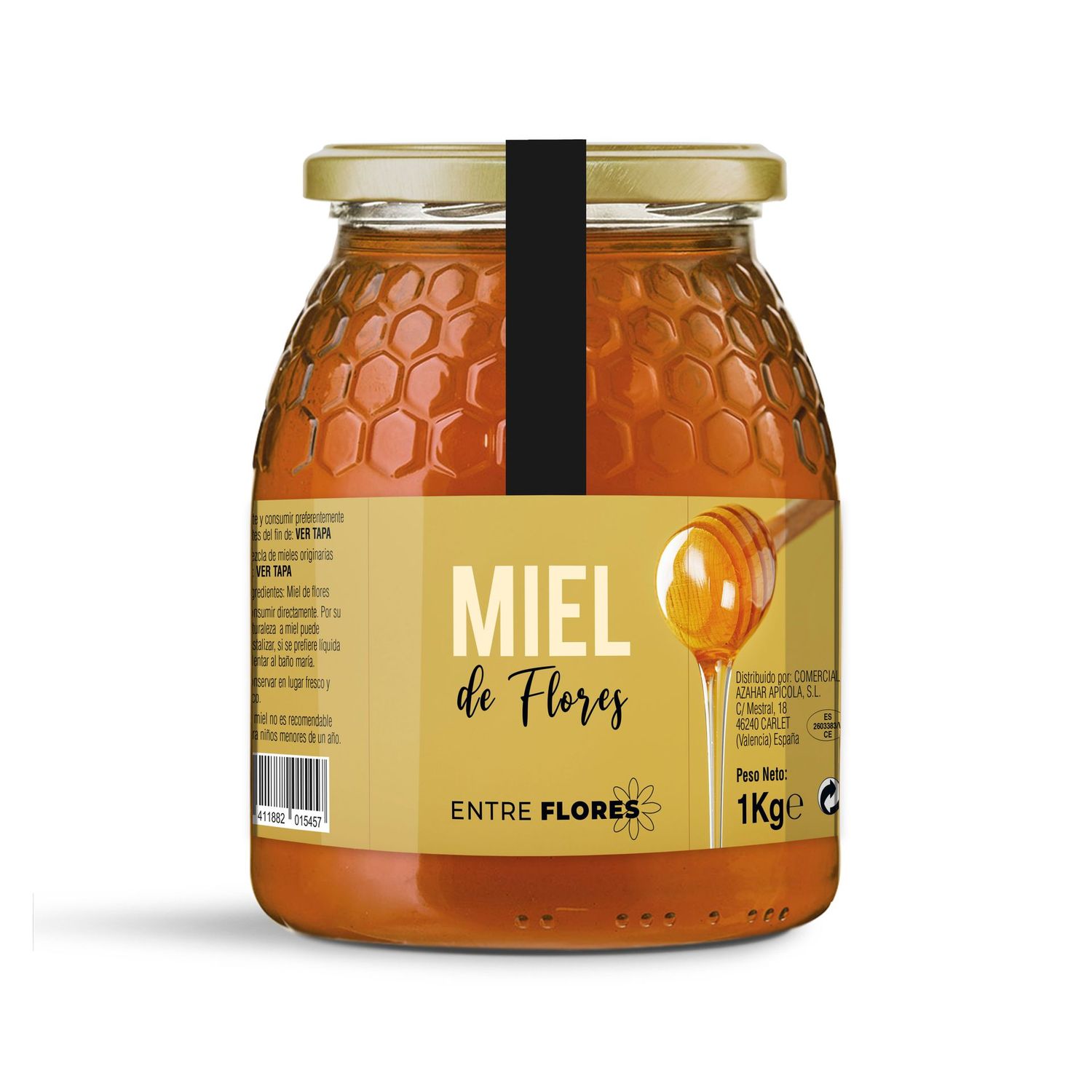 ENTRE FLORES. Miel Flores T- 1 k ENTRE FLORES. Miel Flores T- 1 k