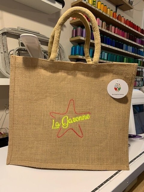 Sac cabas motif étoile