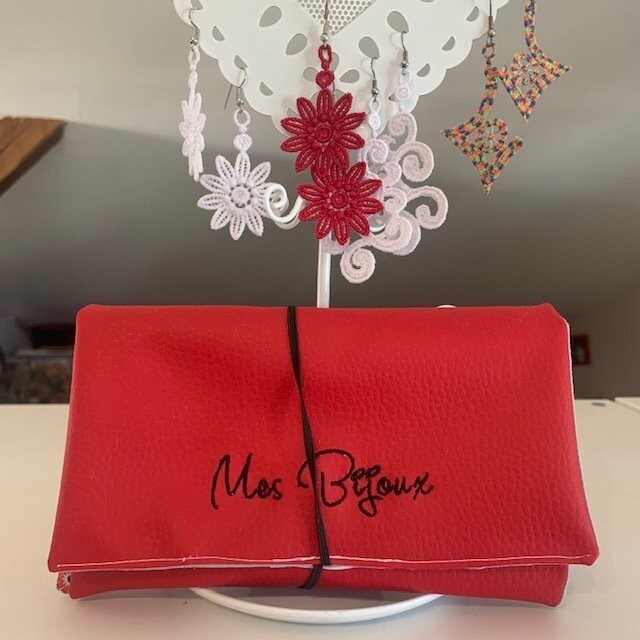 Trousse à bijoux POURPRE