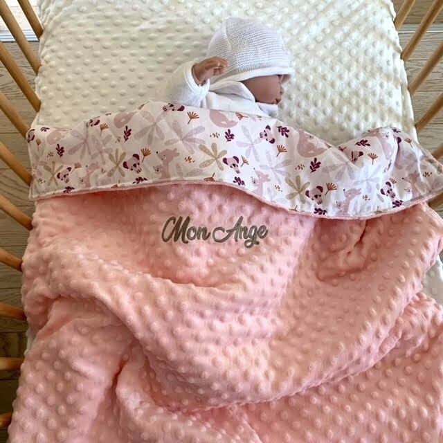 Couverture lapin malwa pour Lyana